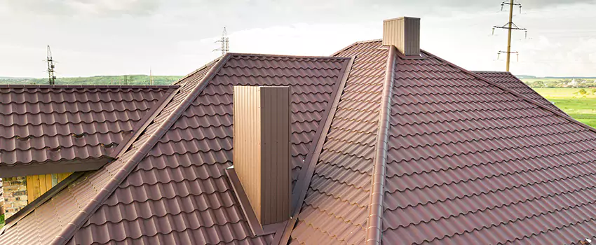 Residential Chimney Flashing Restoration in Brunswick, OH
