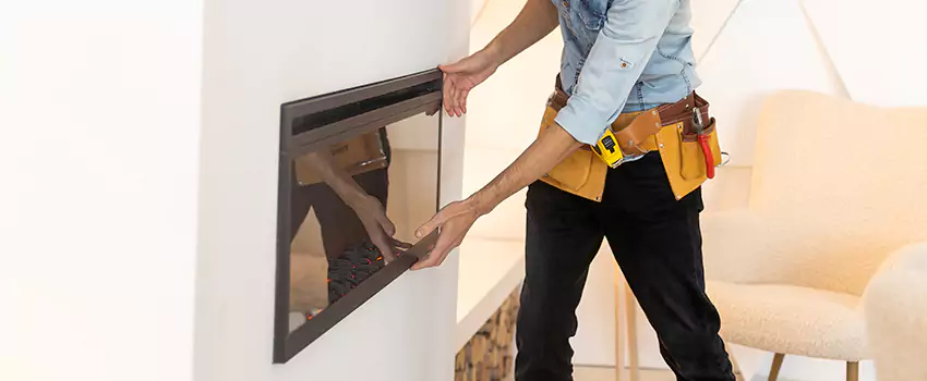 Metal Fireplace Installation in Brunswick, Ohio