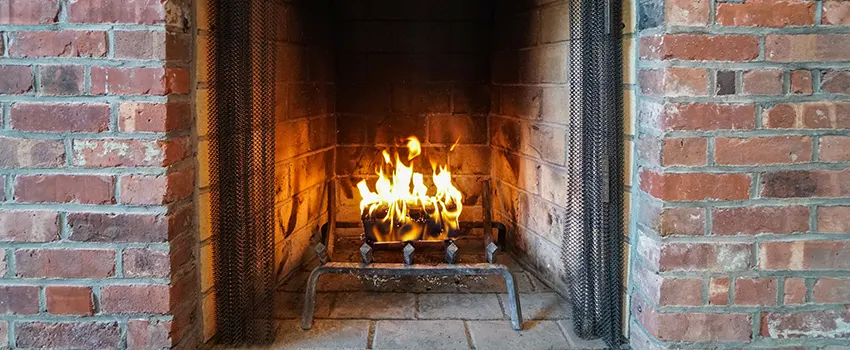 Repairing Damaged Fireplace Tiles in Brunswick, Ohio