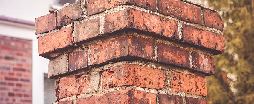 Cracked Chimney Bricks Repair Cost in Brunswick, Ohio