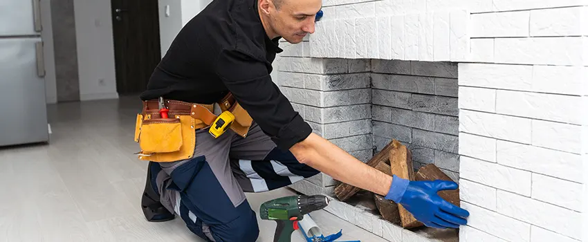 Fireplace Damaged Damper Frame Repair Services in Brunswick, Ohio