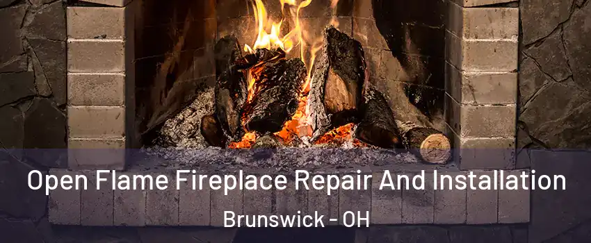  Open Flame Fireplace Repair And Installation Brunswick - OH